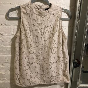 Cream blouse